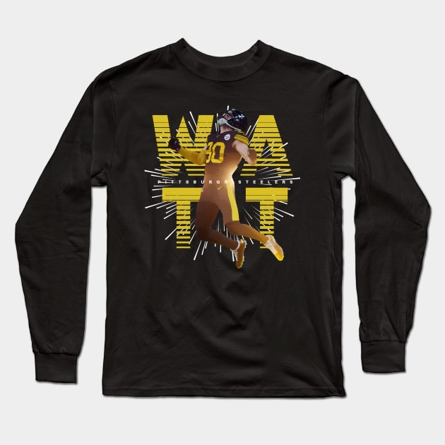 TJ Watt Long Sleeve T-Shirt by Juantamad